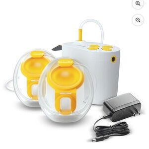 Medela Yellow and White Audio System
